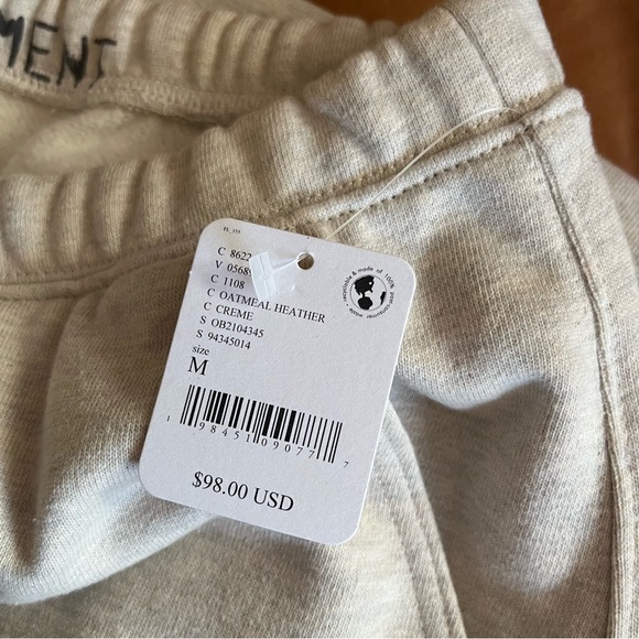 FP Movement For The Win Joggers, Oatmeal Heather, Size M - Picture 8 of 13